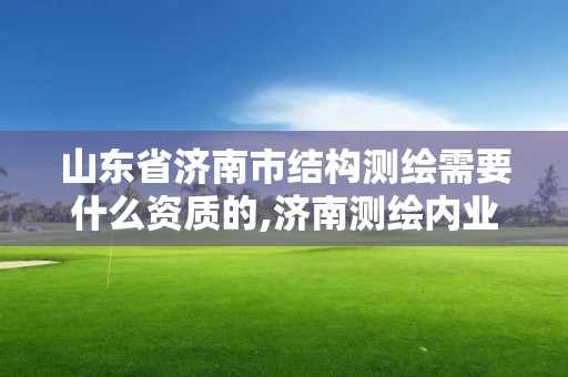 山东省济南市结构测绘需要什么资质的,济南测绘内业招聘