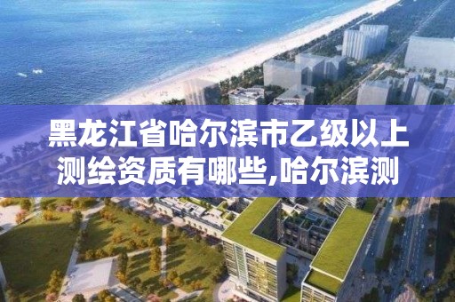 黑龙江省哈尔滨市乙级以上测绘资质有哪些,哈尔滨测绘有限公司