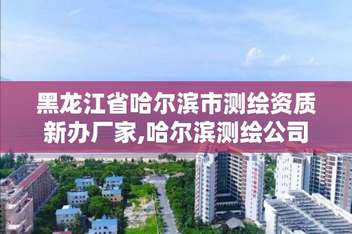 黑龙江省哈尔滨市测绘资质新办厂家,哈尔滨测绘公司招聘