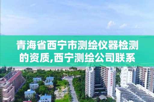 青海省西宁市测绘仪器检测的资质,西宁测绘公司联系方式