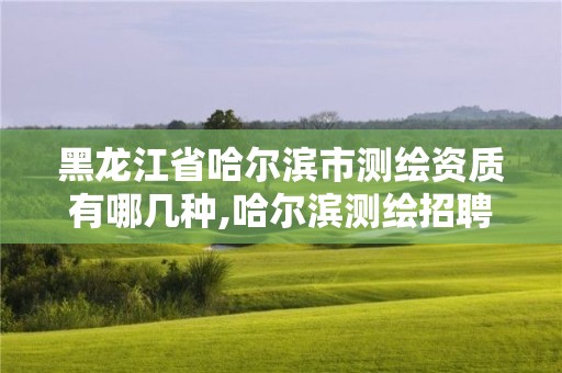 黑龙江省哈尔滨市测绘资质有哪几种,哈尔滨测绘招聘信息