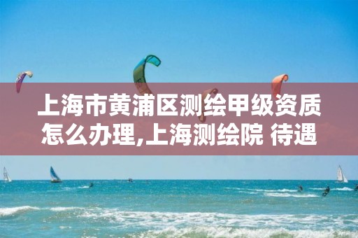 上海市黄浦区测绘甲级资质怎么办理,上海测绘院 待遇