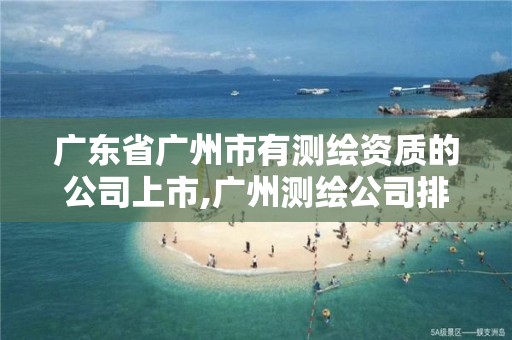 广东省广州市有测绘资质的公司上市,广州测绘公司排名名单