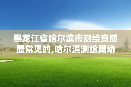 黑龙江省哈尔滨市测绘资质最常见的,哈尔滨测绘局幼儿园是民办还是公办