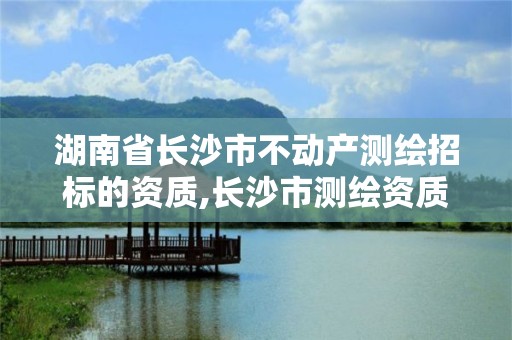 湖南省长沙市不动产测绘招标的资质,长沙市测绘资质单位名单。