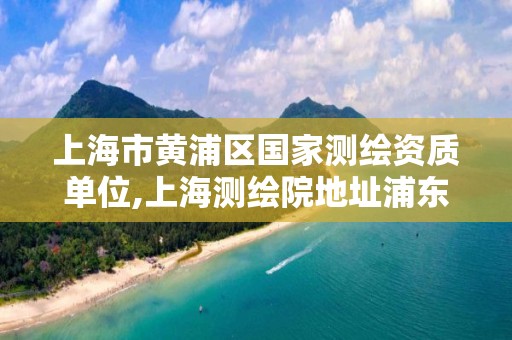 上海市黄浦区国家测绘资质单位,上海测绘院地址浦东