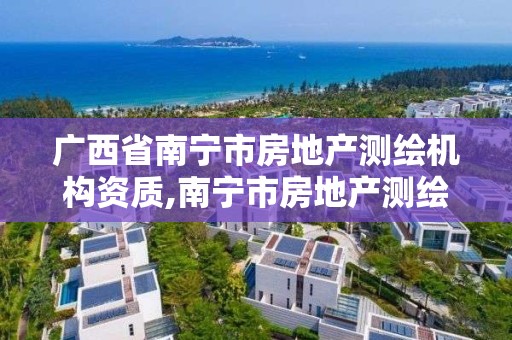 广西省南宁市房地产测绘机构资质,南宁市房地产测绘队