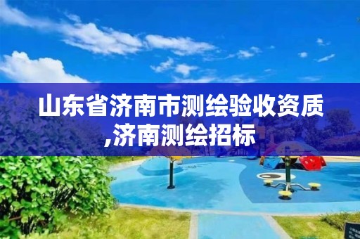 山东省济南市测绘验收资质,济南测绘招标