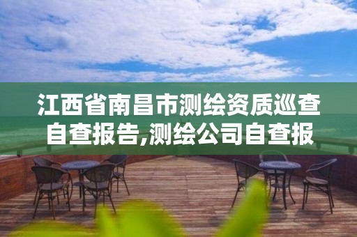 江西省南昌市测绘资质巡查自查报告,测绘公司自查报告。