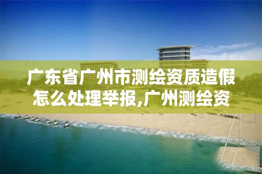 广东省广州市测绘资质造假怎么处理举报,广州测绘资质代办