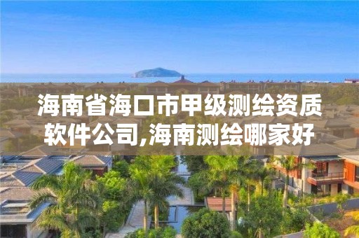 海南省海口市甲级测绘资质软件公司,海南测绘哪家好