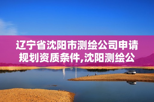 辽宁省沈阳市测绘公司申请规划资质条件,沈阳测绘公司哪家强哪家好