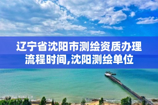 辽宁省沈阳市测绘资质办理流程时间,沈阳测绘单位