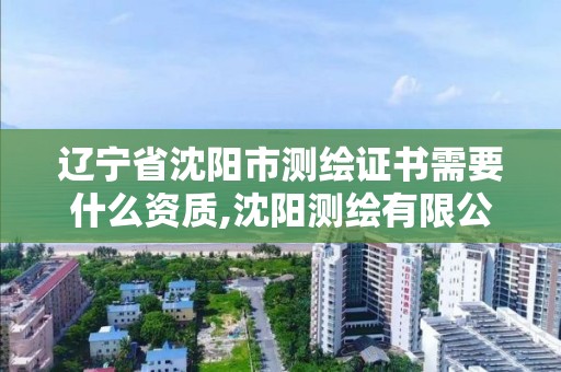 辽宁省沈阳市测绘证书需要什么资质,沈阳测绘有限公司