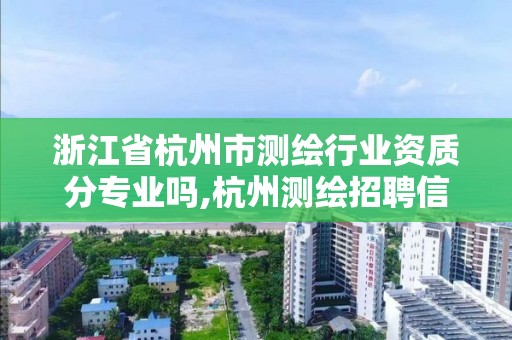 浙江省杭州市测绘行业资质分专业吗,杭州测绘招聘信息