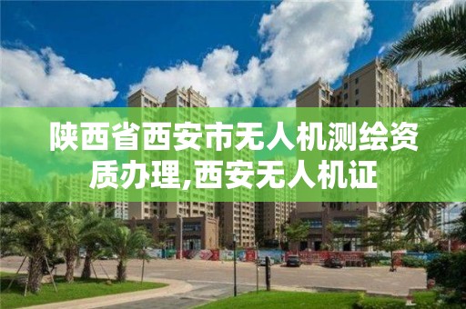 陕西省西安市无人机测绘资质办理,西安无人机证