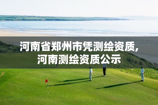 河南省郑州市凭测绘资质,河南测绘资质公示