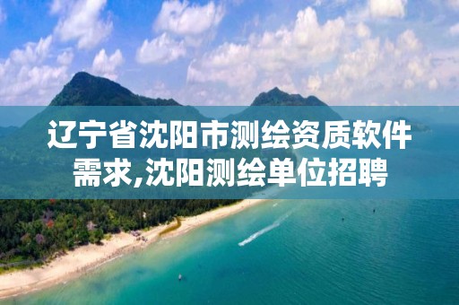 辽宁省沈阳市测绘资质软件需求,沈阳测绘单位招聘