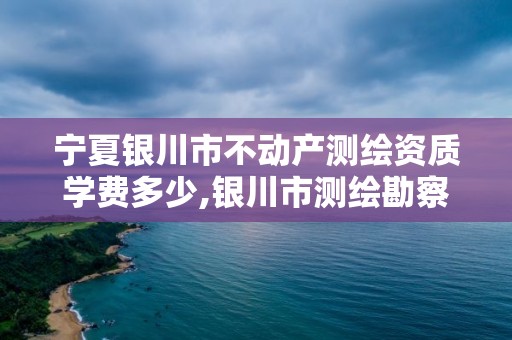 宁夏银川市不动产测绘资质学费多少,银川市测绘勘察院。