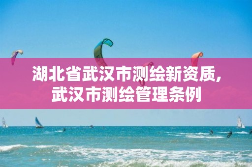 湖北省武汉市测绘新资质,武汉市测绘管理条例