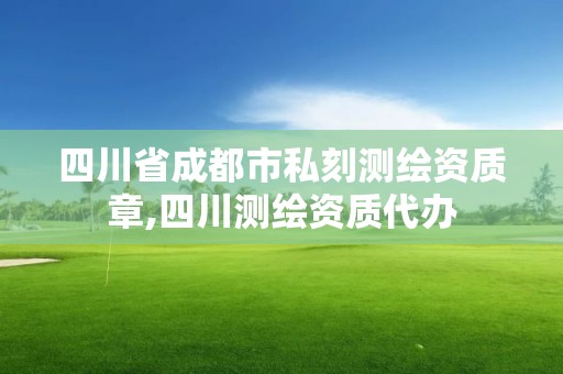 四川省成都市私刻测绘资质章,四川测绘资质代办