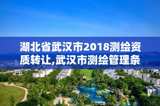 湖北省武汉市2018测绘资质转让,武汉市测绘管理条例