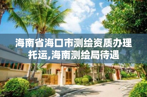 海南省海口市测绘资质办理托运,海南测绘局待遇