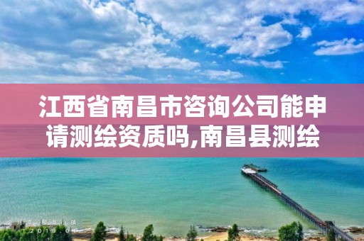 江西省南昌市咨询公司能申请测绘资质吗,南昌县测绘公司。