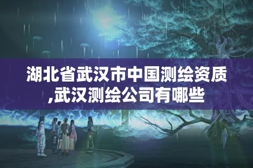 湖北省武汉市中国测绘资质,武汉测绘公司有哪些