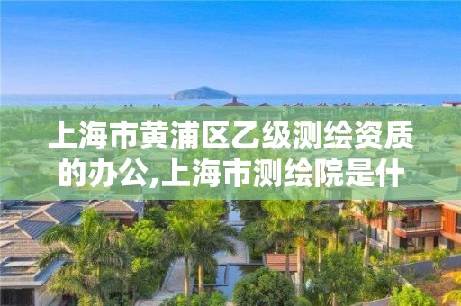 上海市黄浦区乙级测绘资质的办公,上海市测绘院是什么单位