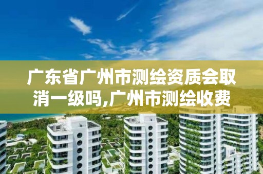 广东省广州市测绘资质会取消一级吗,广州市测绘收费标准。