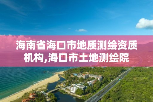 海南省海口市地质测绘资质机构,海口市土地测绘院