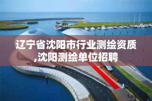 辽宁省沈阳市行业测绘资质,沈阳测绘单位招聘