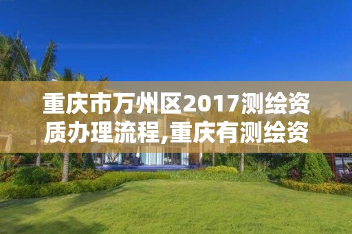 重庆市万州区2017测绘资质办理流程,重庆有测绘资质测绘公司大全