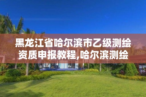 黑龙江省哈尔滨市乙级测绘资质申报教程,哈尔滨测绘有限公司