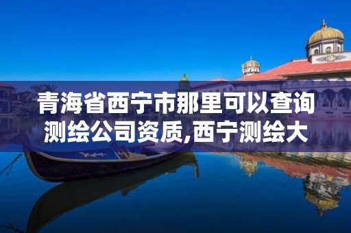 青海省西宁市那里可以查询测绘公司资质,西宁测绘大厦在哪儿