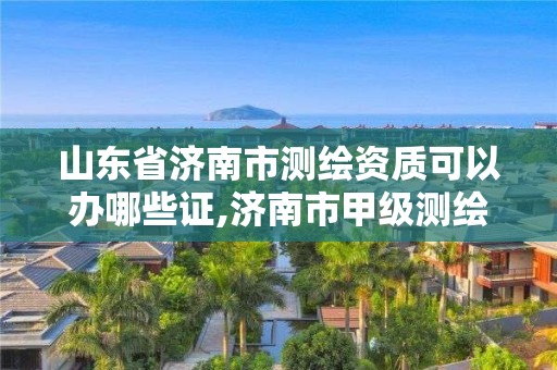 山东省济南市测绘资质可以办哪些证,济南市甲级测绘资质单位。