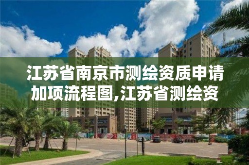 江苏省南京市测绘资质申请加项流程图,江苏省测绘资质延期公告。