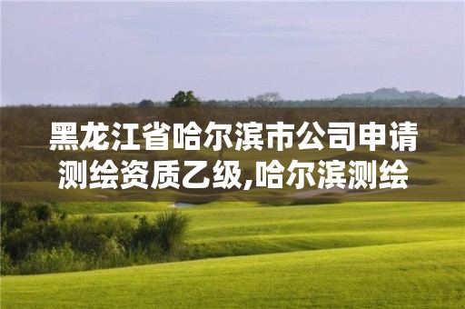 黑龙江省哈尔滨市公司申请测绘资质乙级,哈尔滨测绘局工资怎么样