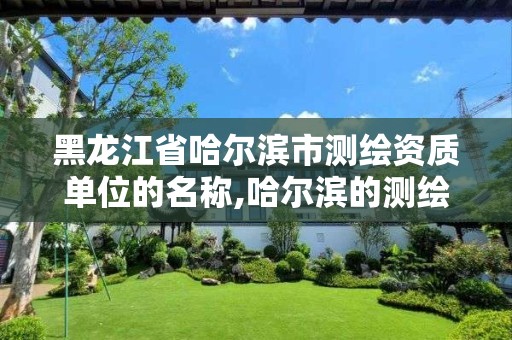 黑龙江省哈尔滨市测绘资质单位的名称,哈尔滨的测绘公司有哪些