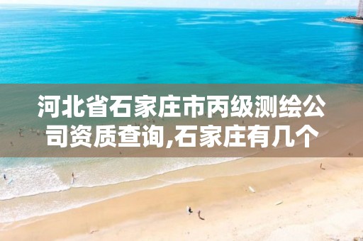 河北省石家庄市丙级测绘公司资质查询,石家庄有几个测绘局