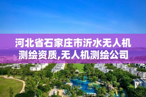 河北省石家庄市沂水无人机测绘资质,无人机测绘公司注册条件。