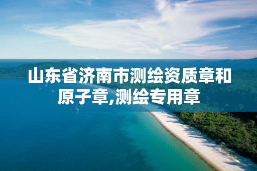 山东省济南市测绘资质章和原子章,测绘专用章