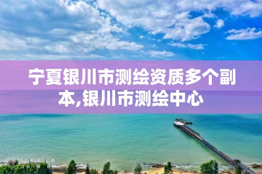 宁夏银川市测绘资质多个副本,银川市测绘中心