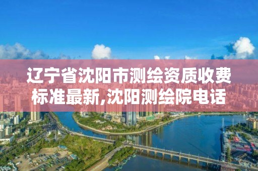 辽宁省沈阳市测绘资质收费标准最新,沈阳测绘院电话