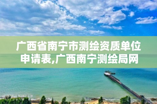 广西省南宁市测绘资质单位申请表,广西南宁测绘局网址