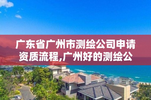 广东省广州市测绘公司申请资质流程,广州好的测绘公司