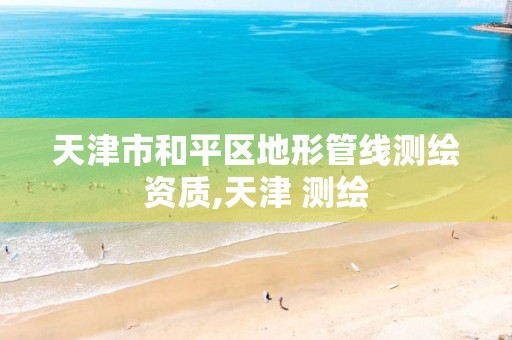 天津市和平区地形管线测绘资质,天津 测绘