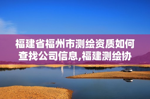 福建省福州市测绘资质如何查找公司信息,福建测绘协会