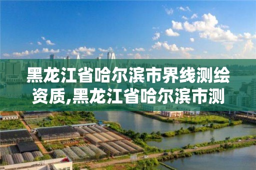 黑龙江省哈尔滨市界线测绘资质,黑龙江省哈尔滨市测绘局